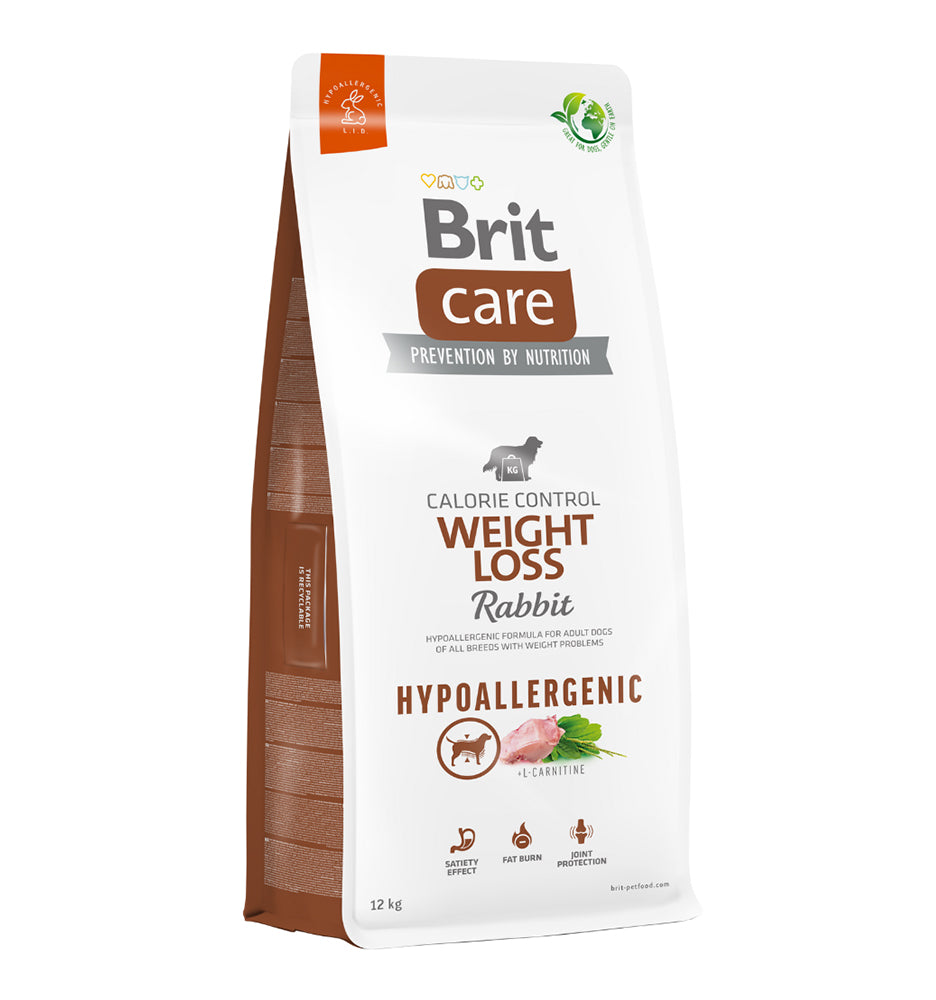 Brit Care Dog Hypoallergenic Weight Loss Conejo