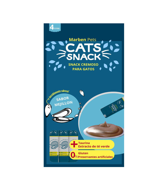 Cat Snack Creamy Mussel Flavor Tube