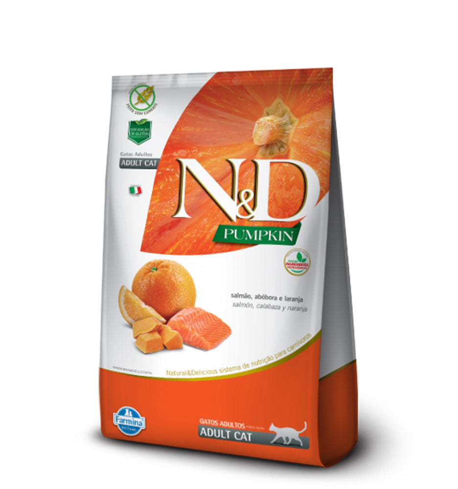 N&D Pumpkin Adulto Salmon y Calabaza