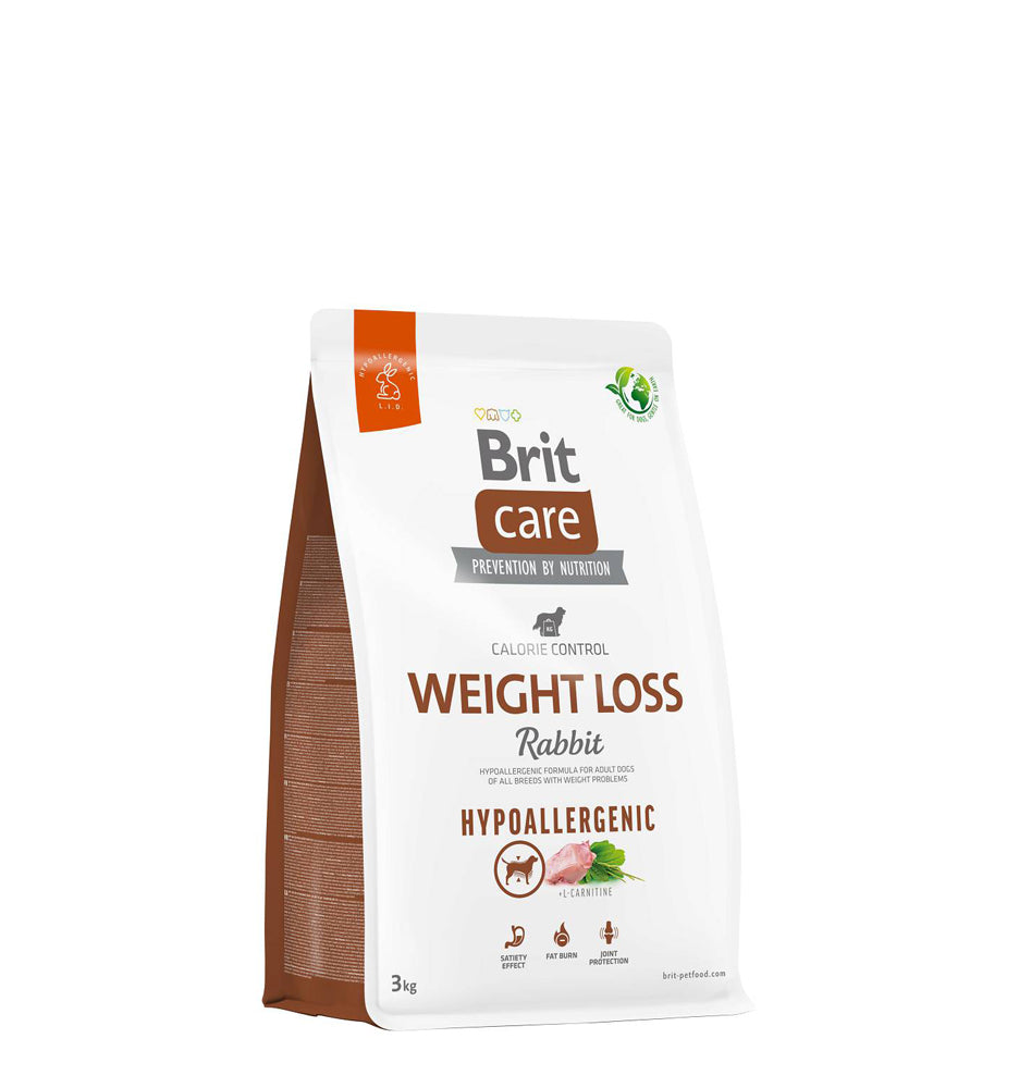 Brit Care Dog Hypoallergenic Weight Loss Conejo