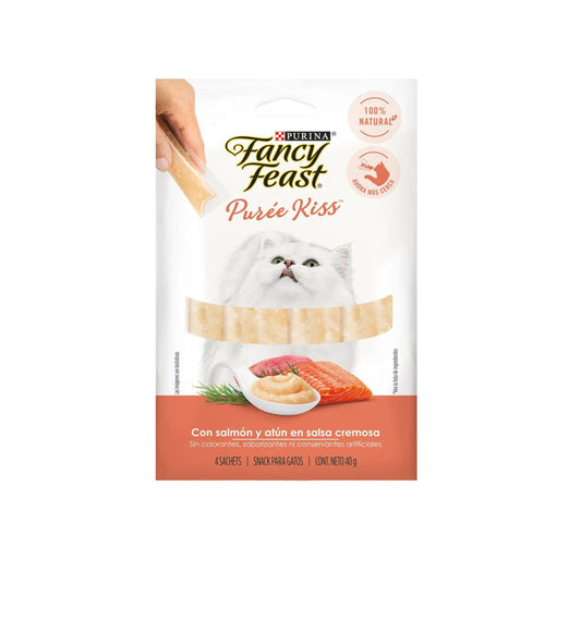 Puree Kiss with Salmon and Tuna in Creamy Sauce