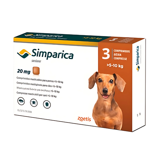 Simparica 5 a 10 Kg