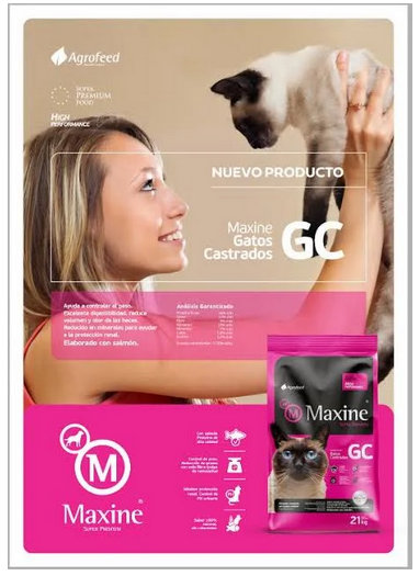 Maxine Gato Castrado Super Premium