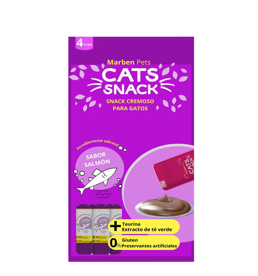 Cat Snack Tube Creamy Salmon Flavor