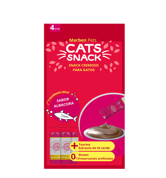 Cat Snack Creamy Albacore Flavor Tube