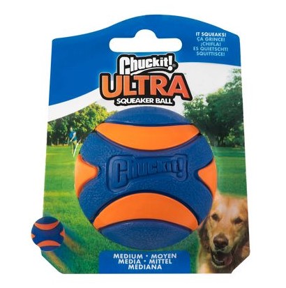 Pelota Chuckit! Ultra Squeaker para perros grande