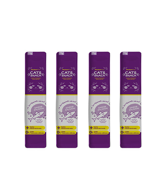 Cat Snack Tube Creamy Salmon Flavor