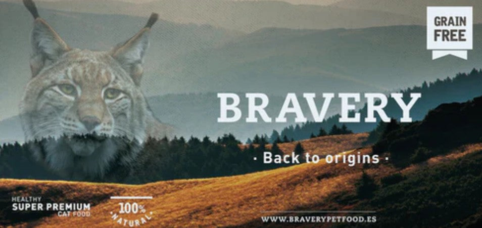 Alimentos Bravery para gatos
