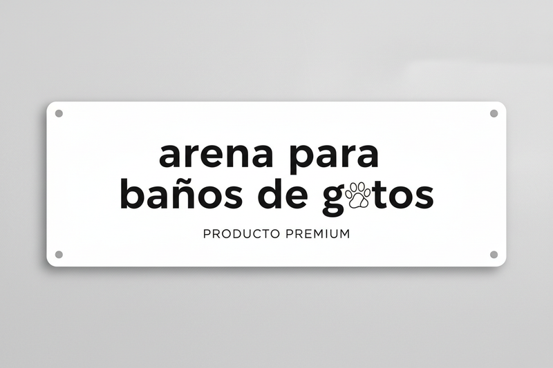 Arenas para baños de gatos