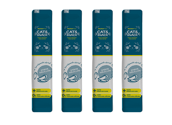 Cat Snack Tubo Cremoso Sabor Mejillón