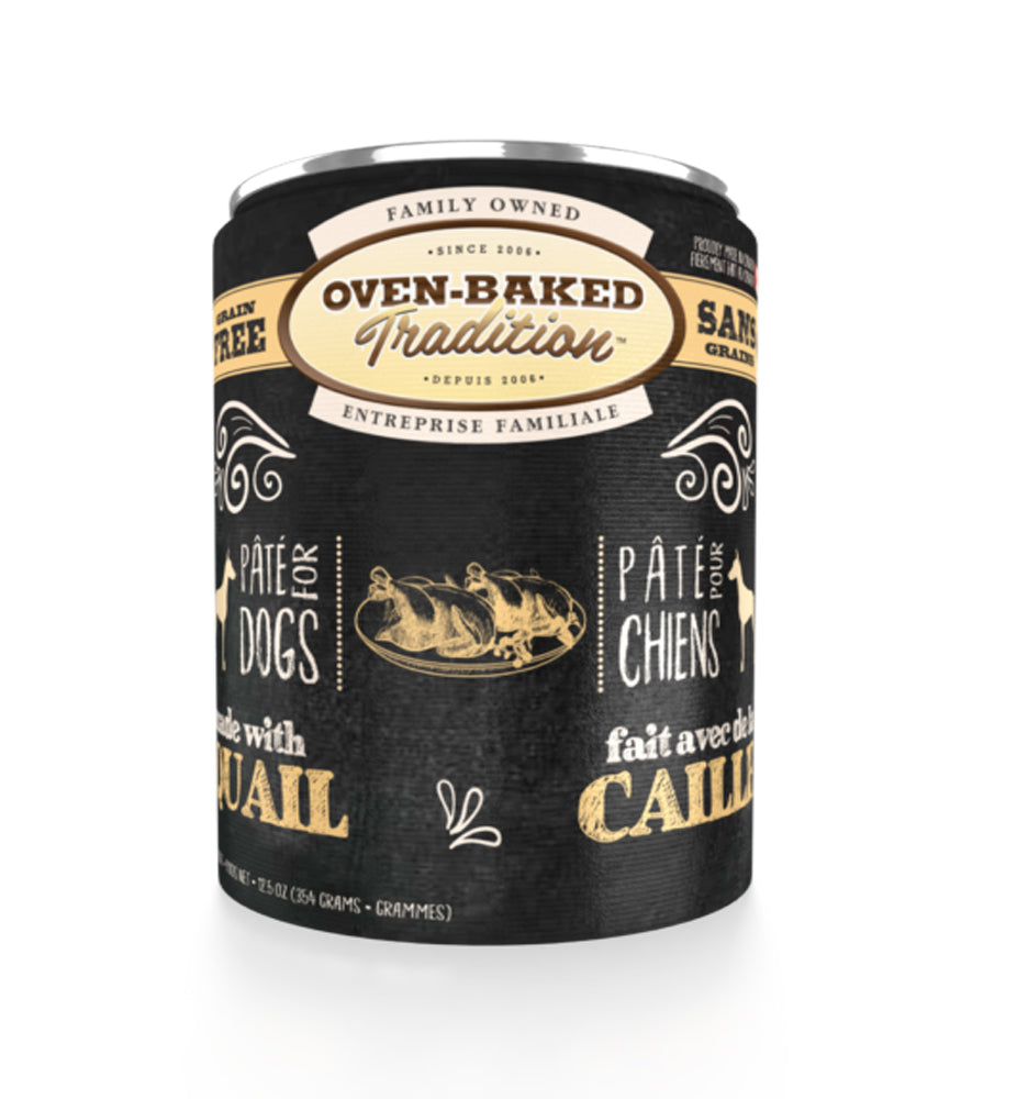 Oven Baked Pate Quail Adult Dogs