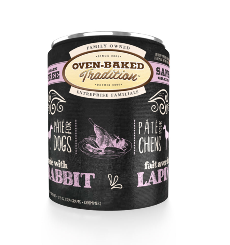 Oven Baked Pate Rabbit Adult Dogs