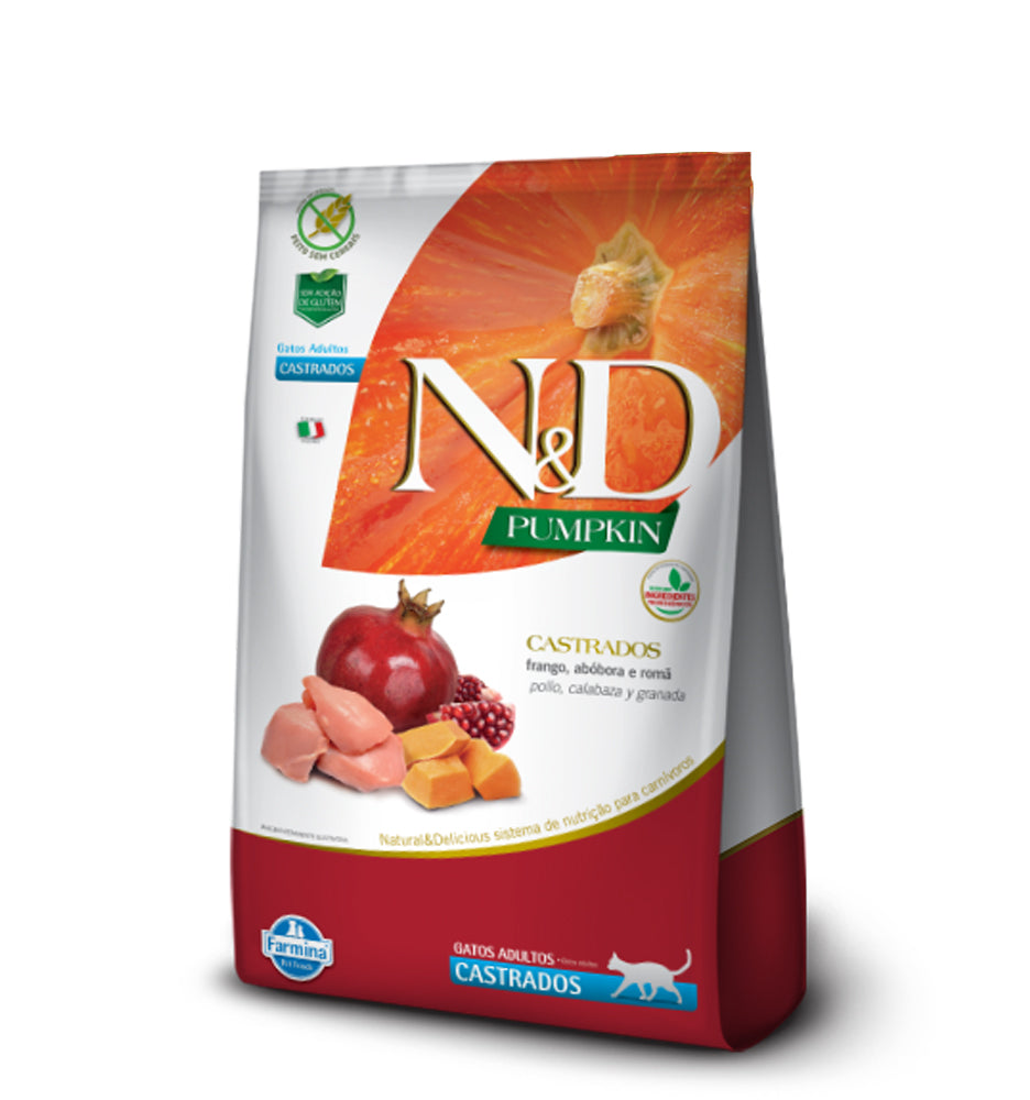 N&amp;D Pumpkin Adult Sterilized Chicken &amp; Pomegranate 