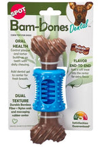 🦴 SPOT Bam-Bones Plus – Hueso Masticable con Centro Masajeador Sabor Tocino