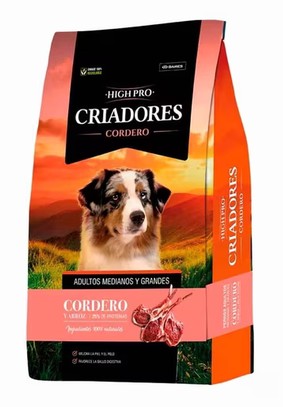Criadores High Pro Cordero 20 Kg
