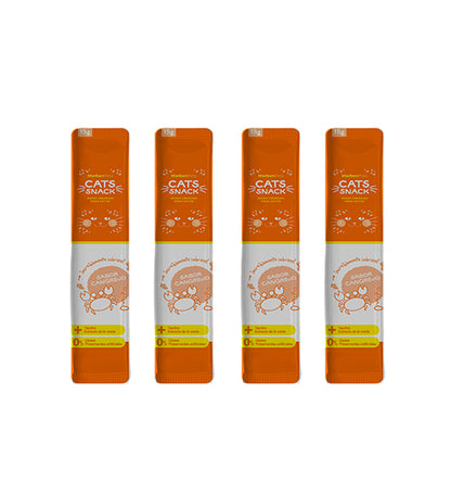 Cat Snack Tube Creamy Crab Flavor