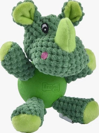 Animal Plush Con Pelota Verde Perro Mascan