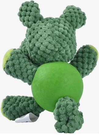 Animal Plush Con Pelota Verde Perro Mascan