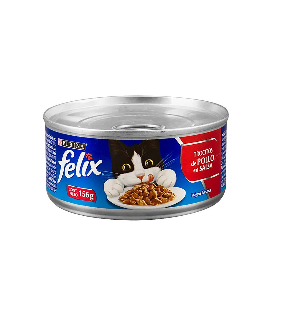 Felix Lata Trocitos de Pollo en Salsa