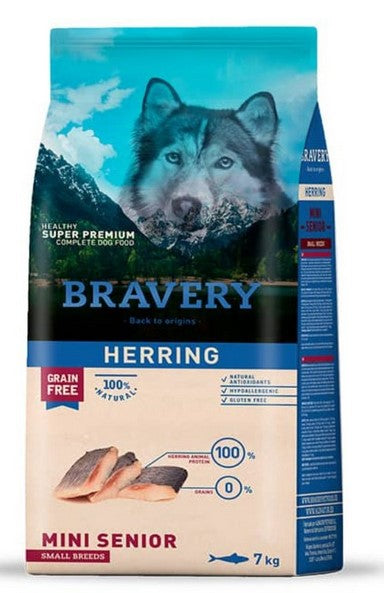 Bravery Herring Senior Small Breed 7 Kg