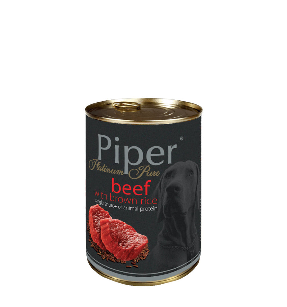 Piper Platinum Pure Beef With Brown Rice