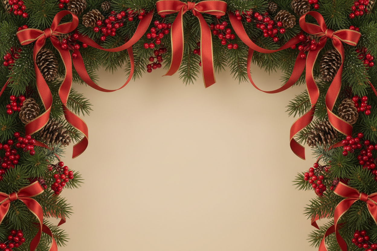 guinalda navideña de las cuatros esquinas