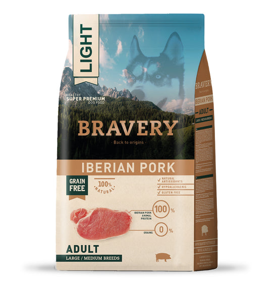 Bravery Iberian Pork Light Adult Large Medium