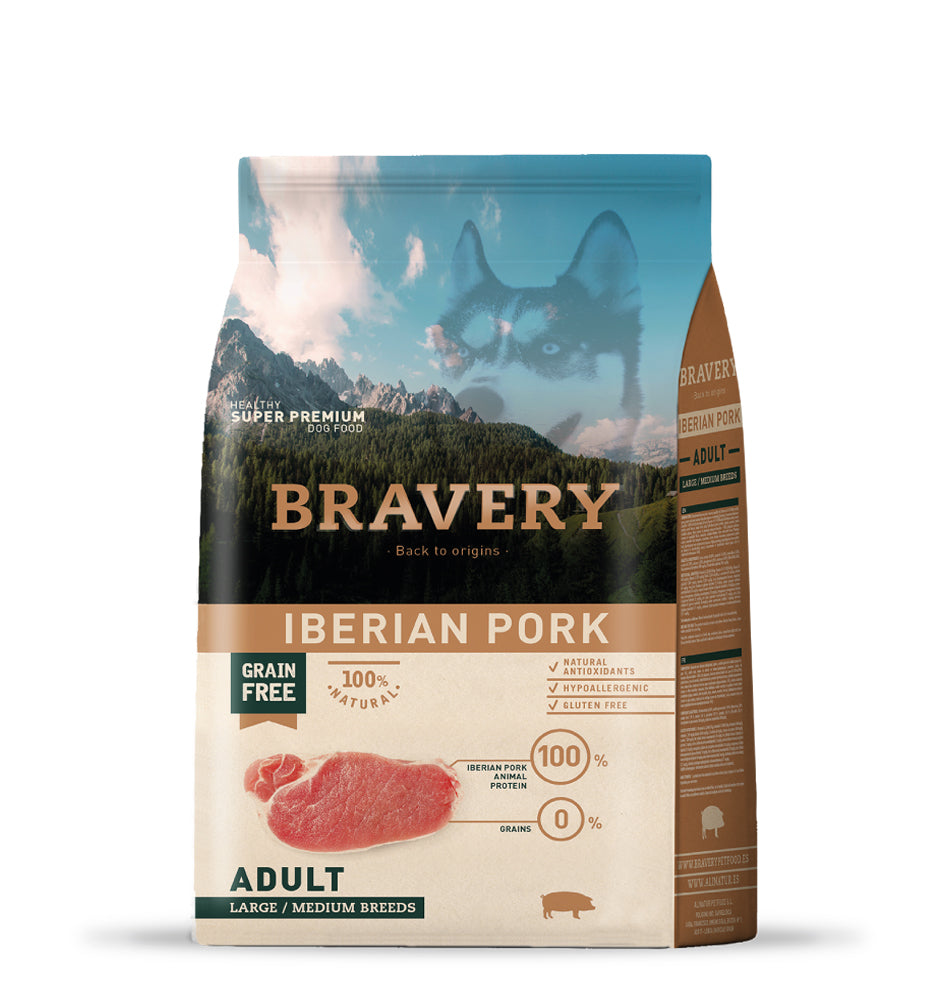 Bravery Iberian Pork adult Largue Mediun