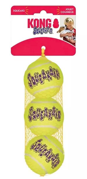 Pelota Para Perro Kong Ball Squeak Air Talla M 3 Unidades