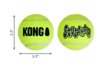 Pelota Para Perro Kong Ball Squeak Air Talla M 3 Unidades