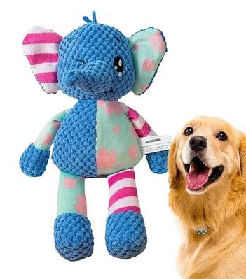 Peluche Sonoro Para Perros Diseño Elefante 26*29cm Wonderdog