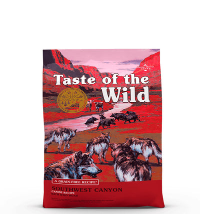 Taste of the Wild Southwest cayon boar