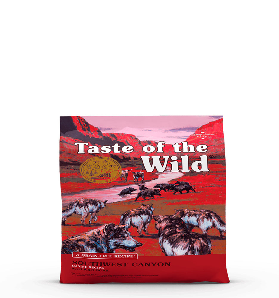 Taste of the Wild Southwest cayon boar