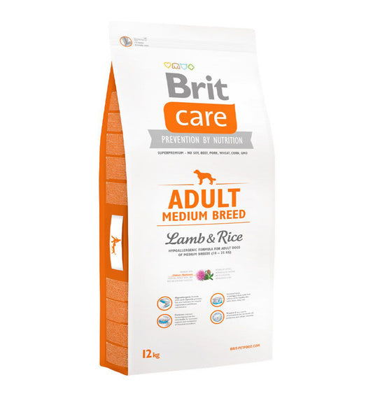 Brit Care Dog Adult Medium Breed L&amp;R