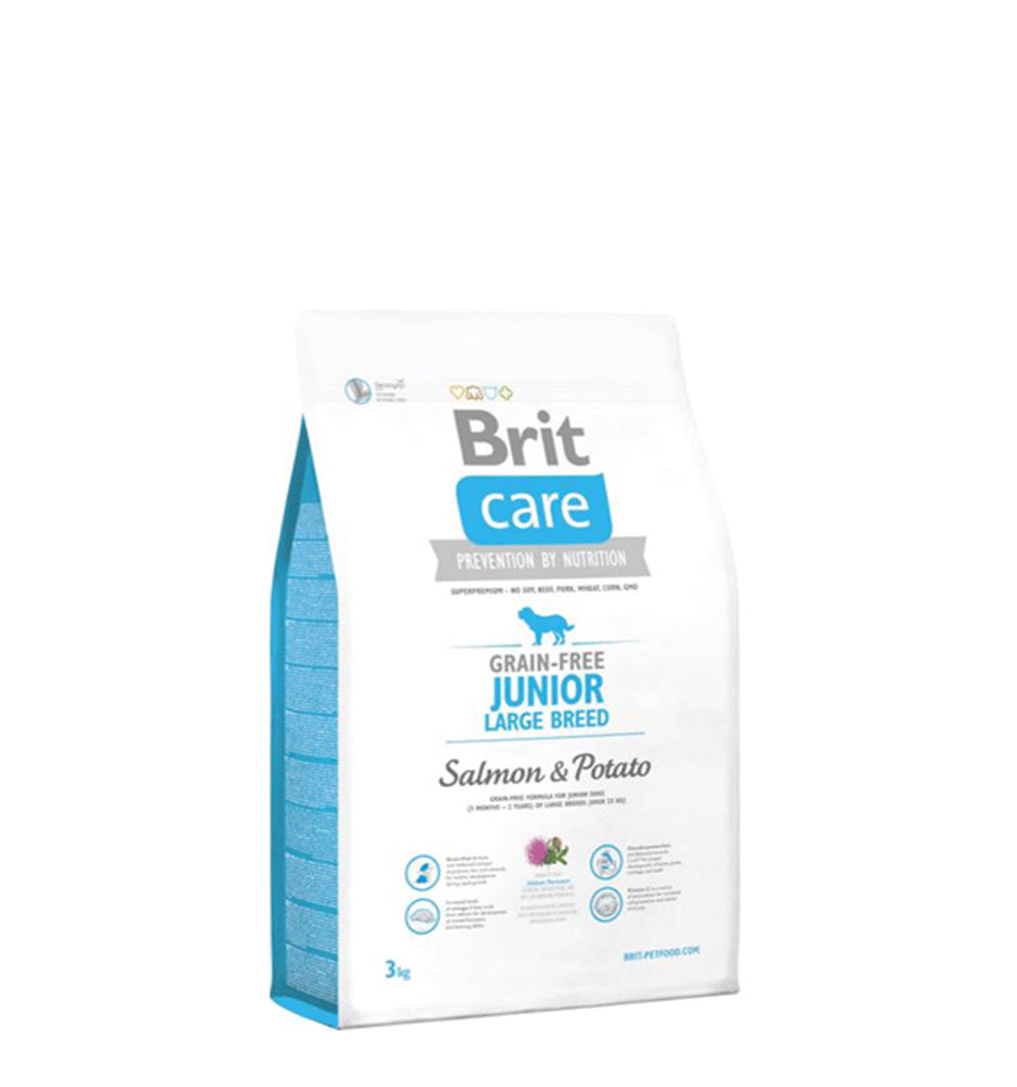 Brit Care Dog Junior Large Breed Salmon