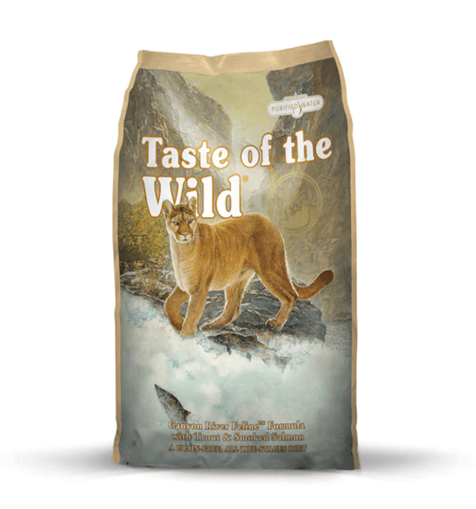 Taste of the wild Cayon River Trucha y salmon