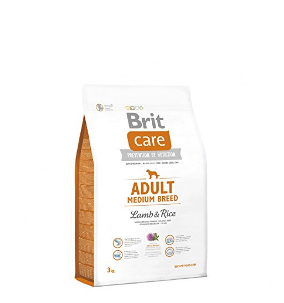 Brit Care Dog Adult Medium Breed L&R