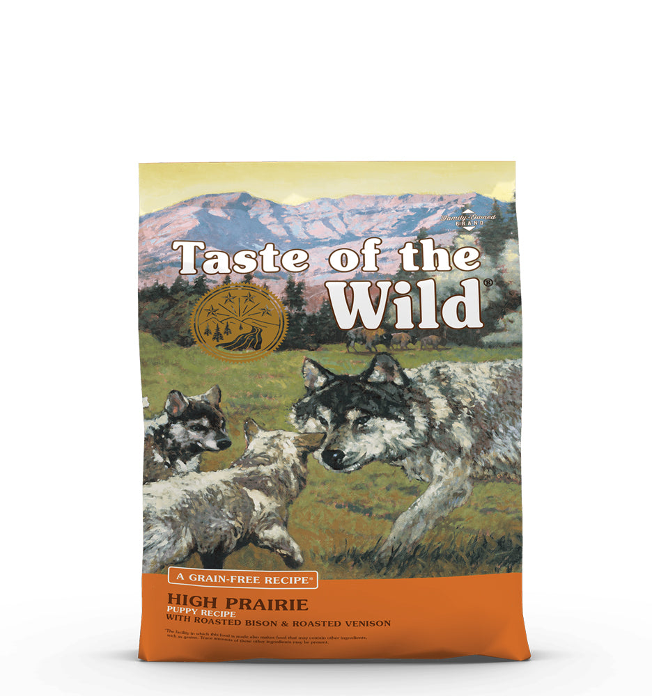 Taste of the Wild High Prairie Puppy Bison Roasted Venison