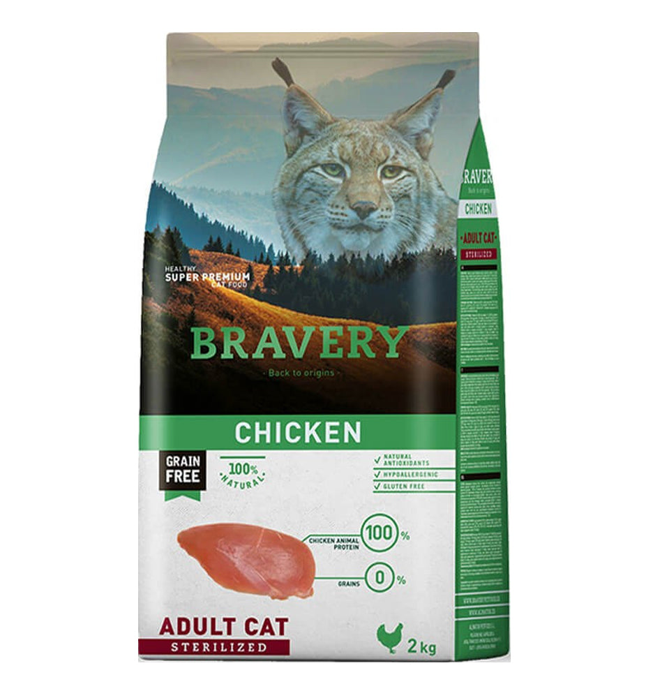 Bravery Adult Chicken Sterilized