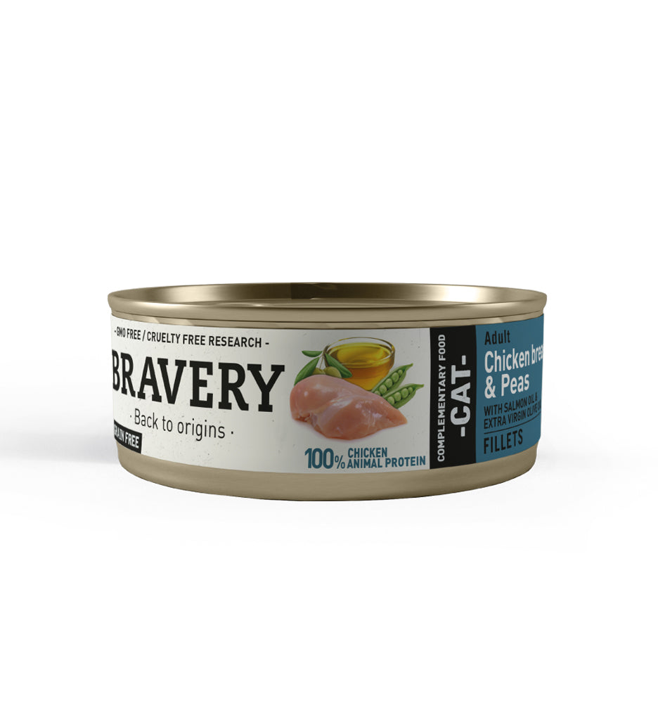 Bravery Canned Chicken and Peas