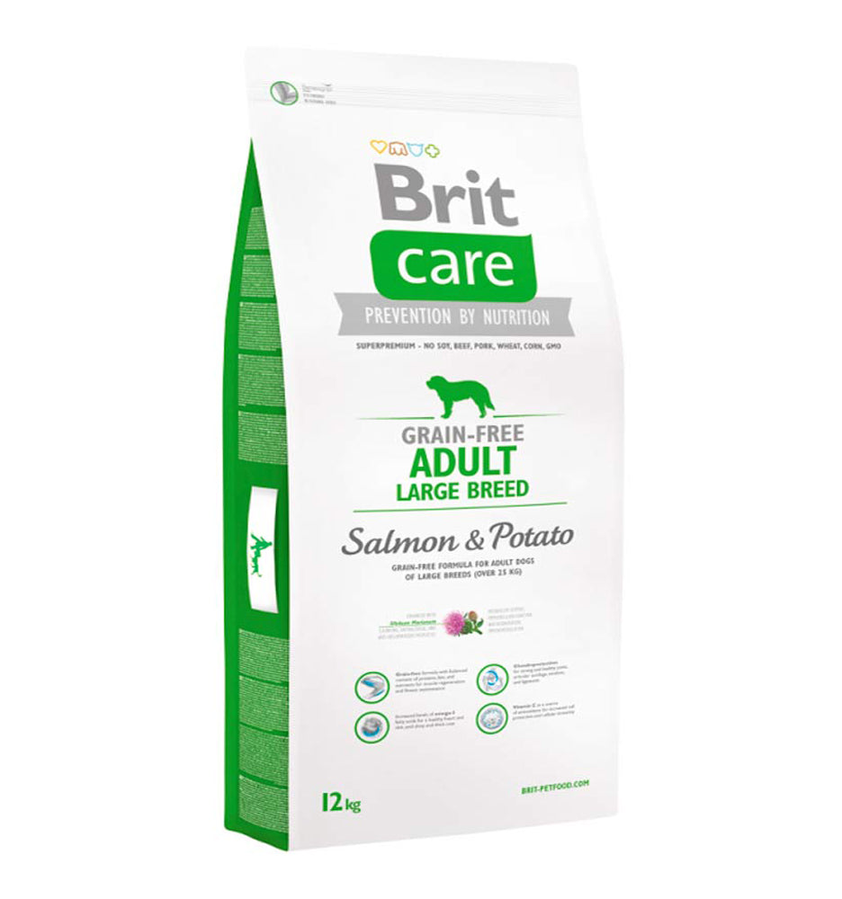 Brit Care Dog Adult Largue Breed Salmon & Patata