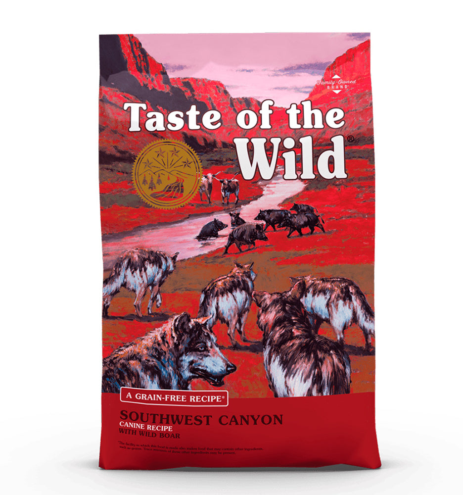 Taste of the Wild Southwest cayon boar